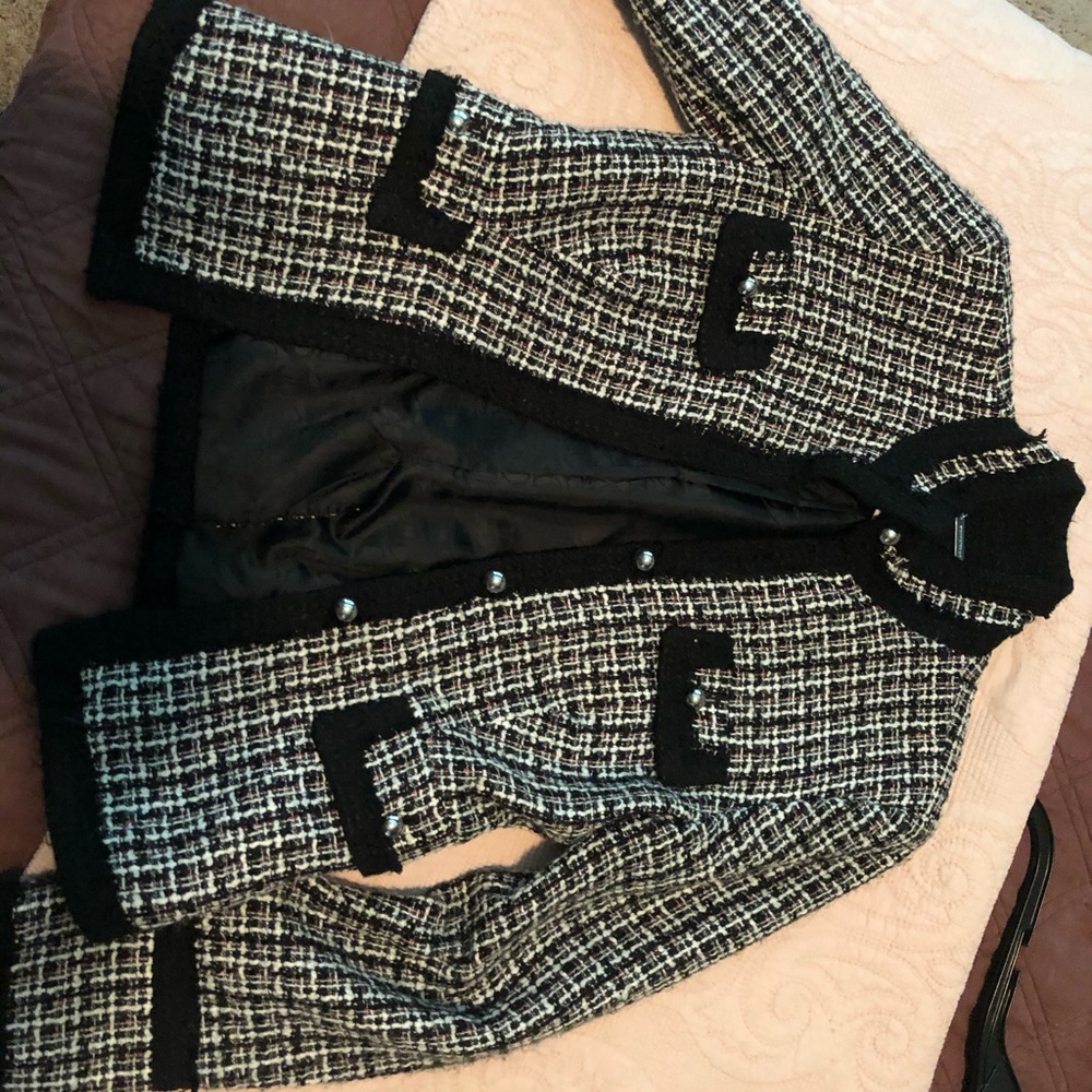 Silk blend jacket